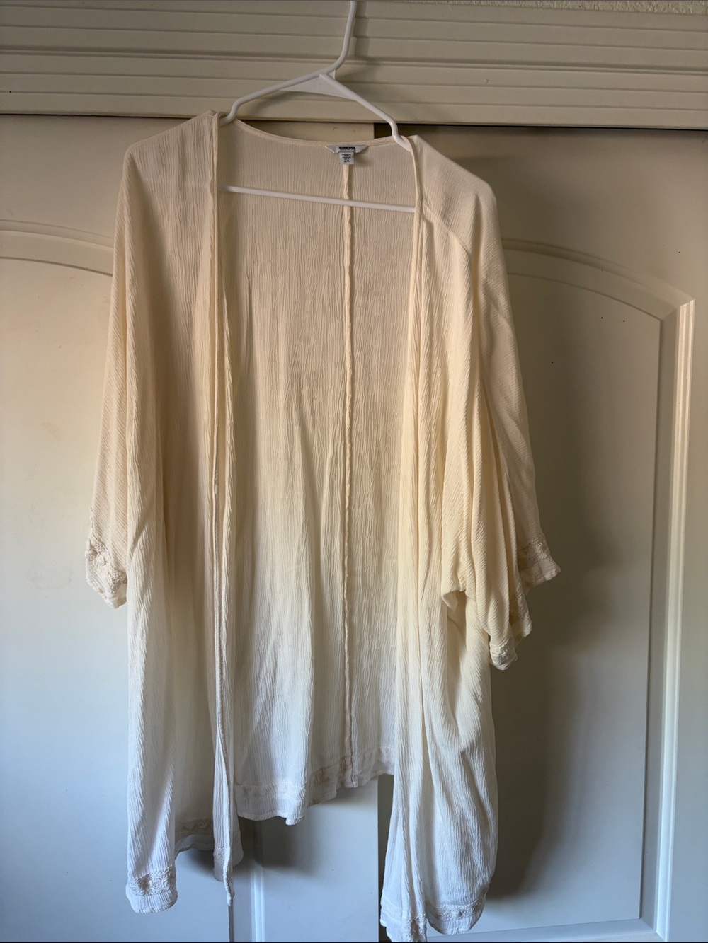 Sonoma Cream Lightweight Kimono Cardigan